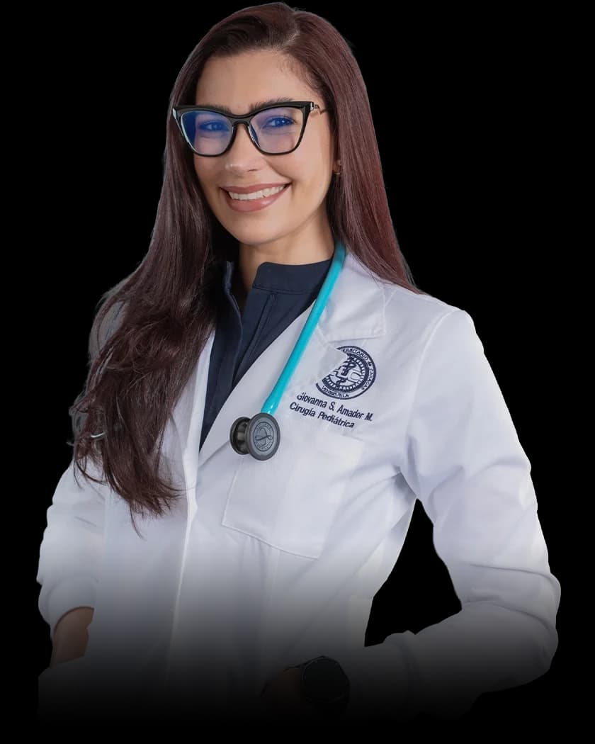Dra. Giovanna Amador — Cirujana Pediátrica